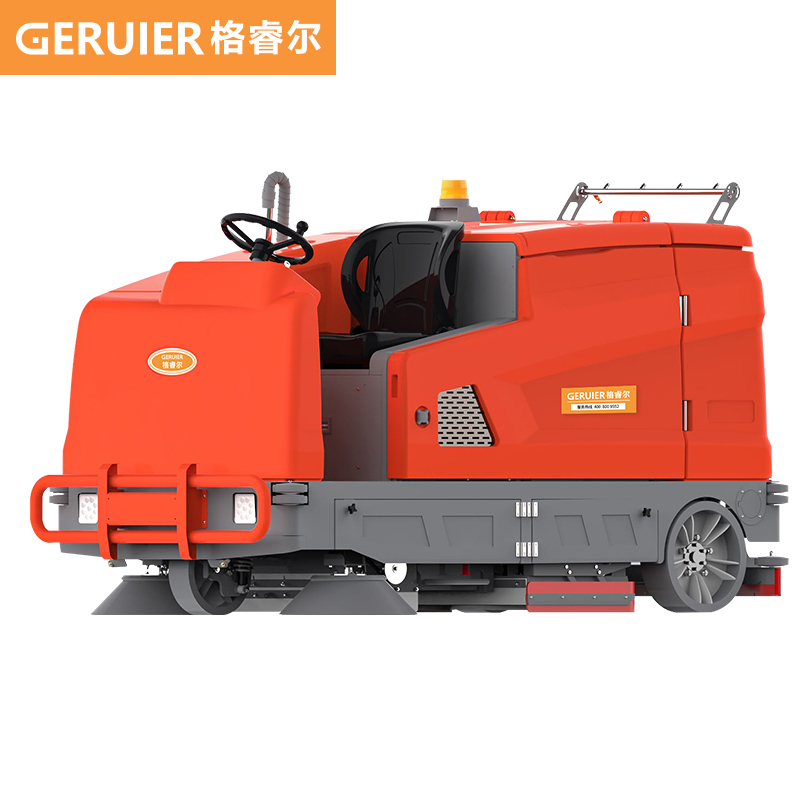 格睿爾（GERUIER）大型駕駛式工業(yè)洗掃吸拖一體機(jī)商用商場(chǎng)室內(nèi)外掃地機(jī)拖地機(jī)多功能洗地機(jī)GRE-X20